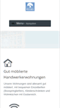 Mobile Screenshot of monteurwohnung-hanau.de